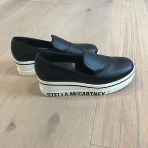 Stella McCartney Binx faux leather platform slip-on sneakers